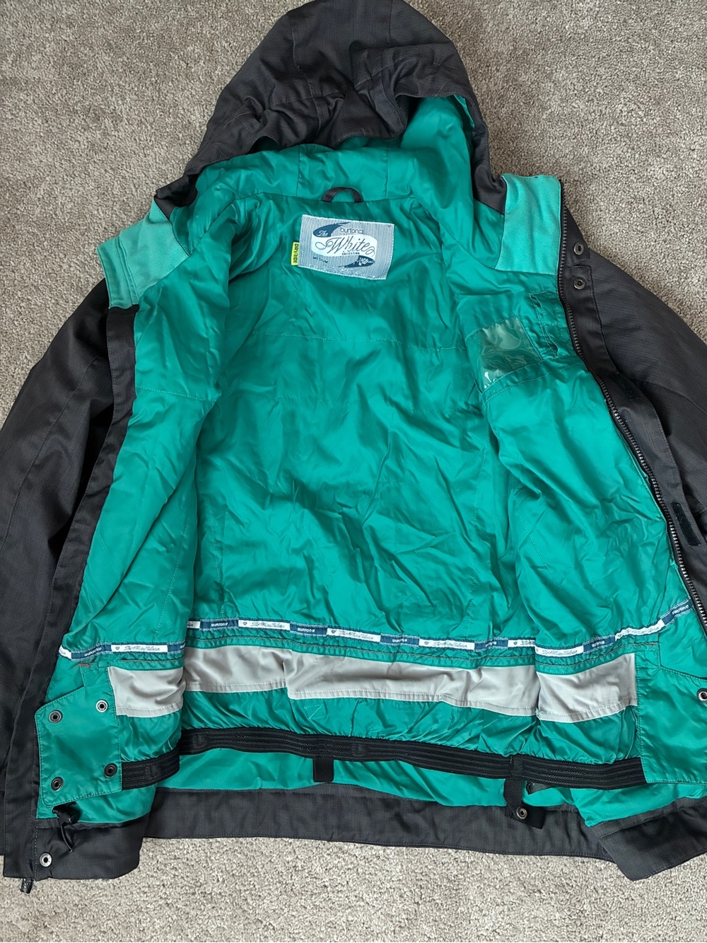 Burton Dry Ride White Collection Jacket - Picture 5 of 6